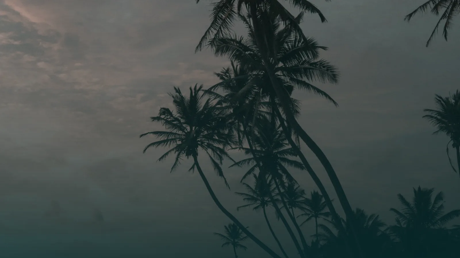 Sunset on the south coast